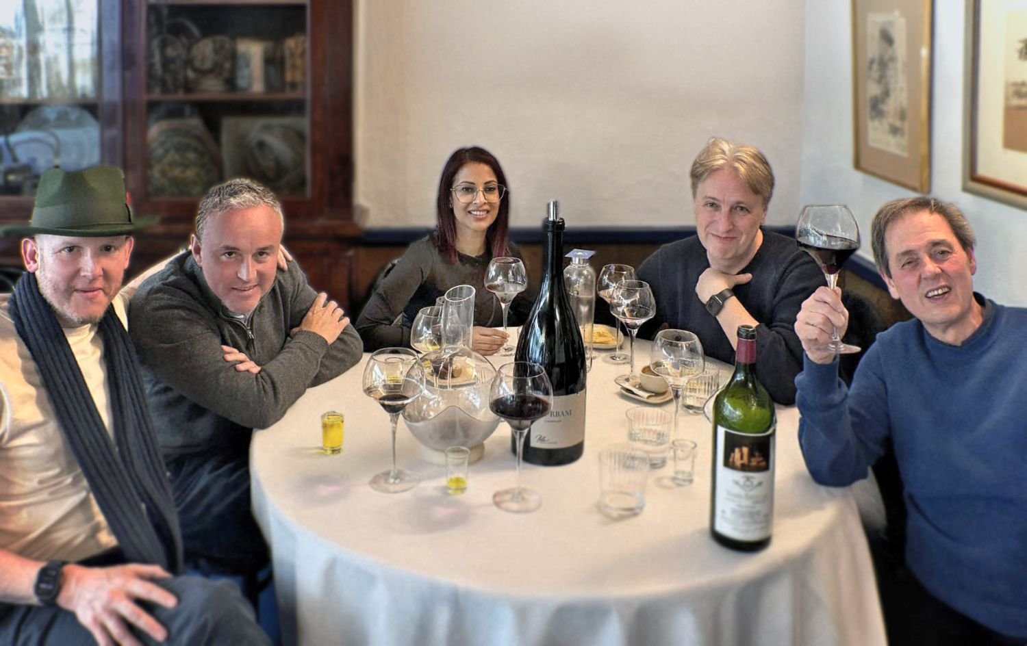 Federico Scialabba durante una reunión con ejecutivos de YouTube y representantes del sector discográfico independiente en Madrid.