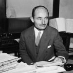 Francis Beverley Biddle, juez estadounidense en el Juicio de Nuremberg, designado por Truman tras haber sido fiscal general durante la presidencia de Roosevelt.